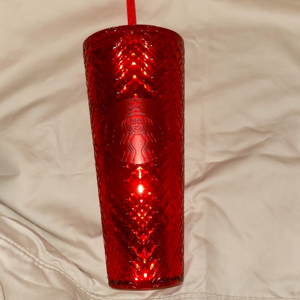 Starbucks 2021 ruby red cold cup